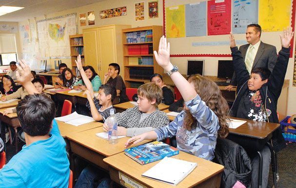 Supe greeted with smiles – mostly