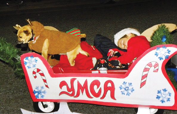 Spreading holiday cheer