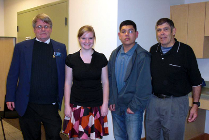 Two Morgan Hill students win speaker contest