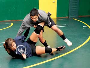 STATE CHAMPIONSHIPS: Senior has weight off his shoulders