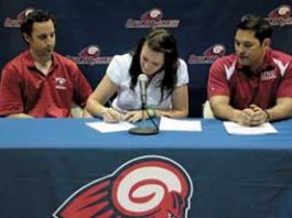VOLLEYBALL: SHS grad Hambey signs with Holy Names