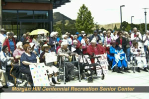 Seniors protest cuts
