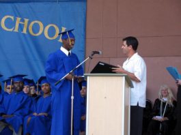 Central Continuation High School graduates 64, largest class ever