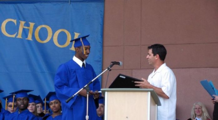 Central Continuation High School graduates 64, largest class ever