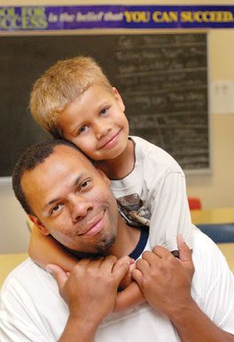 Being the dad he never had