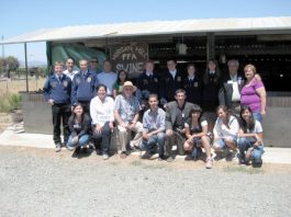 Sister City delegates tour FFA farm