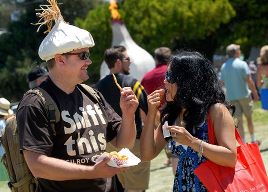 Great weather gives Gilroy Garlic Festival grand kickoff