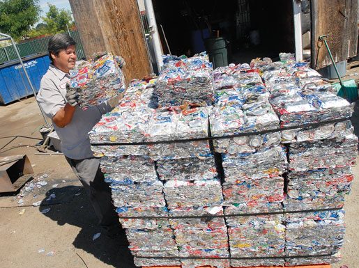 Recycling company canned