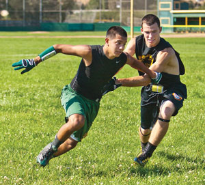 FOOTBALL: Acorns pick up where they left off