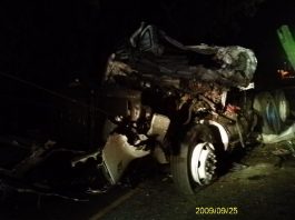 Truck driver dies in solo crash on Highway 101