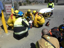 Minor injuries after vehicle collides with tractor