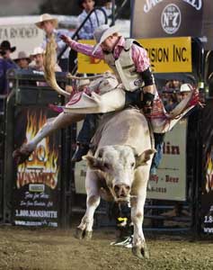 RODEO: Bulls pull rank at Hollister PBR