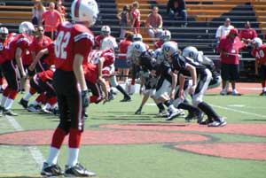 FOOTBALL: Junior Midget Raiders open season with shutout win