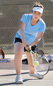 GIRLS TENNIS: McElheny guiding Acorns through rebuilding year