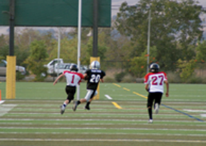 FOOTBALL: Junior Midget Raiders tie Cambrian Valley on 99-yard touchdown pass with no time left