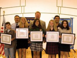 Five students receive Rotary Outstanding Student Achievement Awards
