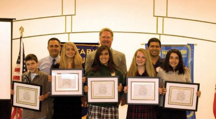 Five students receive Rotary Outstanding Student Achievement Awards