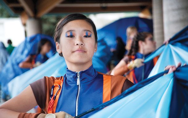 Performin’ in the rain