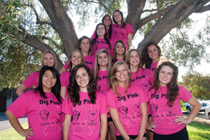 GIRLS VOLLEYBALL: Live Oak, Sobrato ready to ‘Dig Pink’ Saturday
