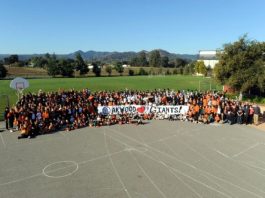 Oakwood School in Morgan Hill celebrates Giants World Series victory