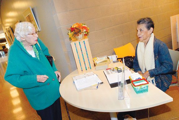 Activist senior focuses on center