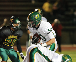 Van Aken runs away with RB award