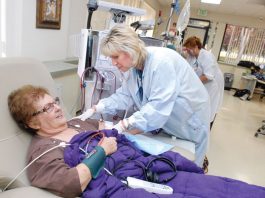 Dialysis center adds convenience