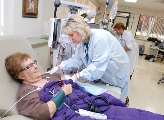 Dialysis center adds convenience