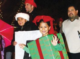 Santa loves a parade