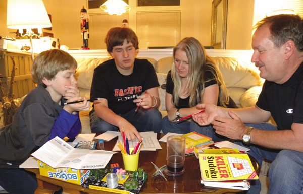 On your mark, get set, puzzle