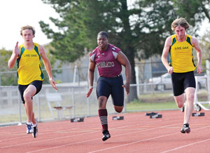 TRACK AND FIELD: LOHS boys relays picking up speed