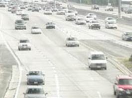 SUV rolls over on northbound 101