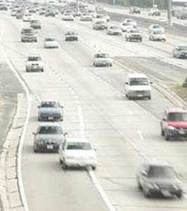 SUV rolls over on northbound 101