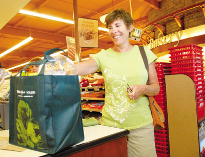 County bans single-use bags, Wasserman votes no