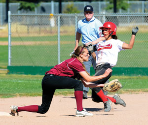 SOFTBALL: Infraction lifts Acorns to CCS; Bulldogs miss cut