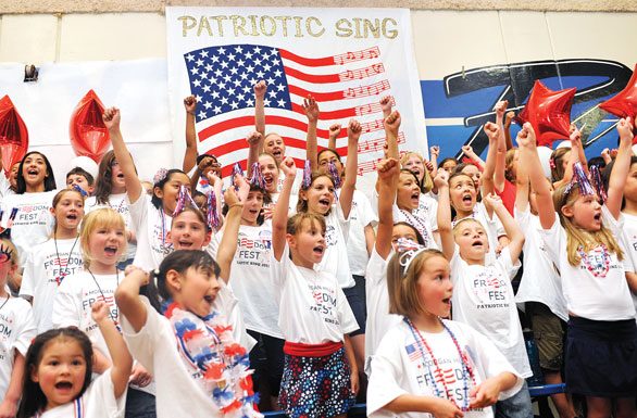 Fourth of July freedom procession marches through Morgan Hill