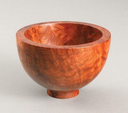 Turning wood into pottery