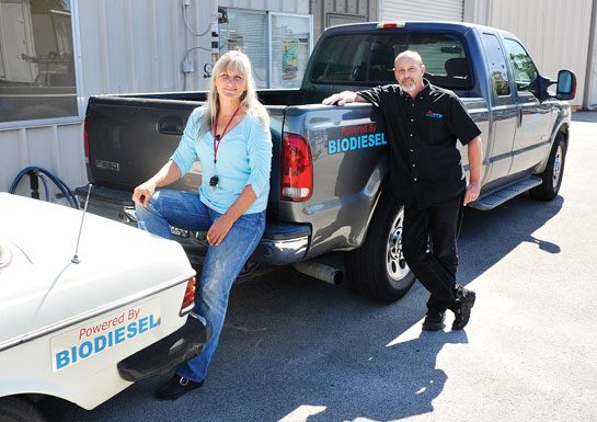 Going green with grease