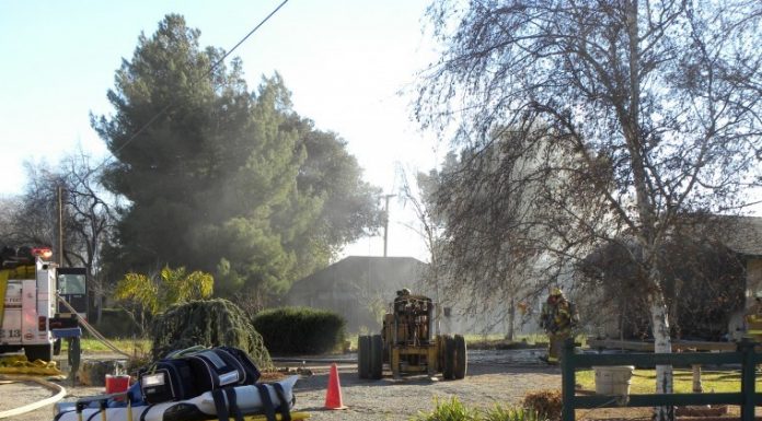 Fire destroys MH house garage