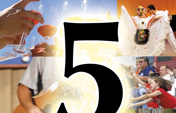 Top 5 picks of things to do this weekend