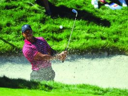 Tiger Woods starts with a 68 at Spyglass Hill