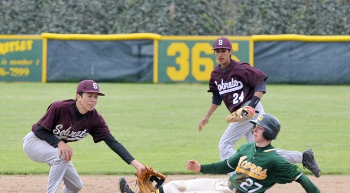 Acorns ride Hickey to 9-0 win over Sobrato