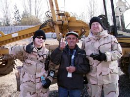 Three servicemen sons