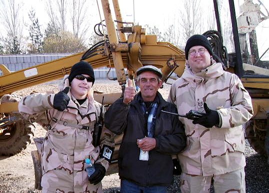 Three servicemen sons