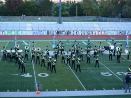 First place for Emerald Regime Marching Band