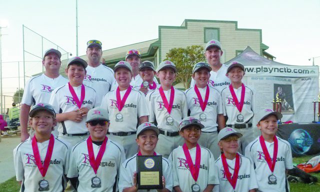YOUTH: Renegades roll to second place