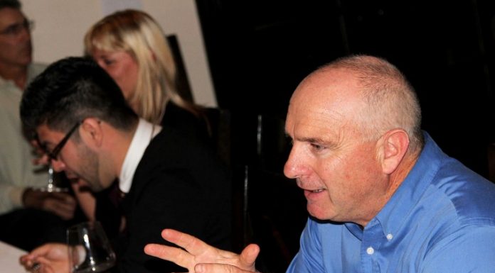 No campaigning, but Porter Jensen in