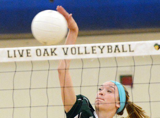 VOLLEYBALL: Live Oak rolls by Monterey