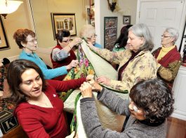 Stitch-by-stitch to beat cancer