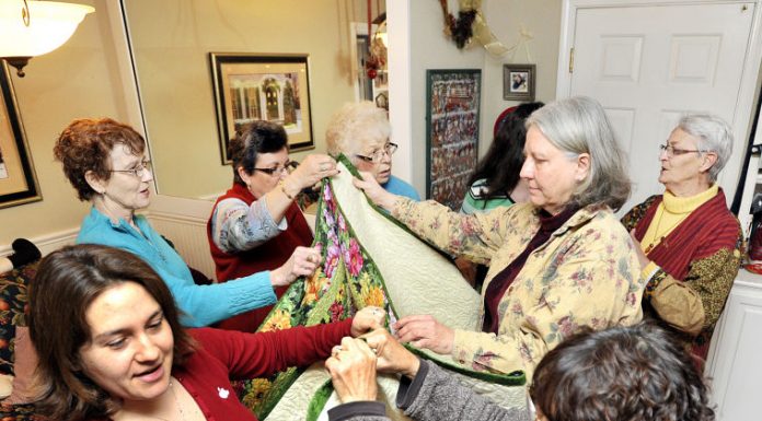 Stitch-by-stitch to beat cancer